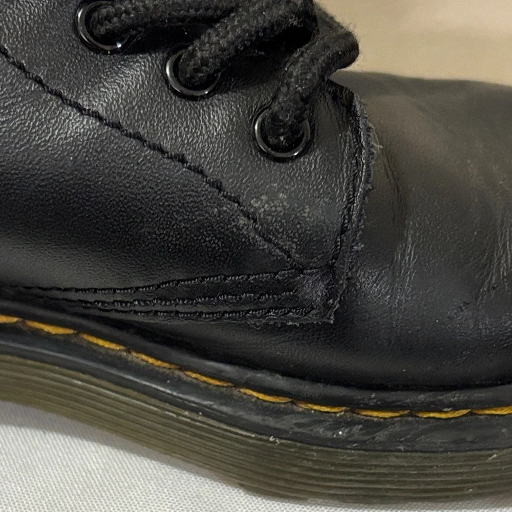 Dr. Martens Black Kids Boots
